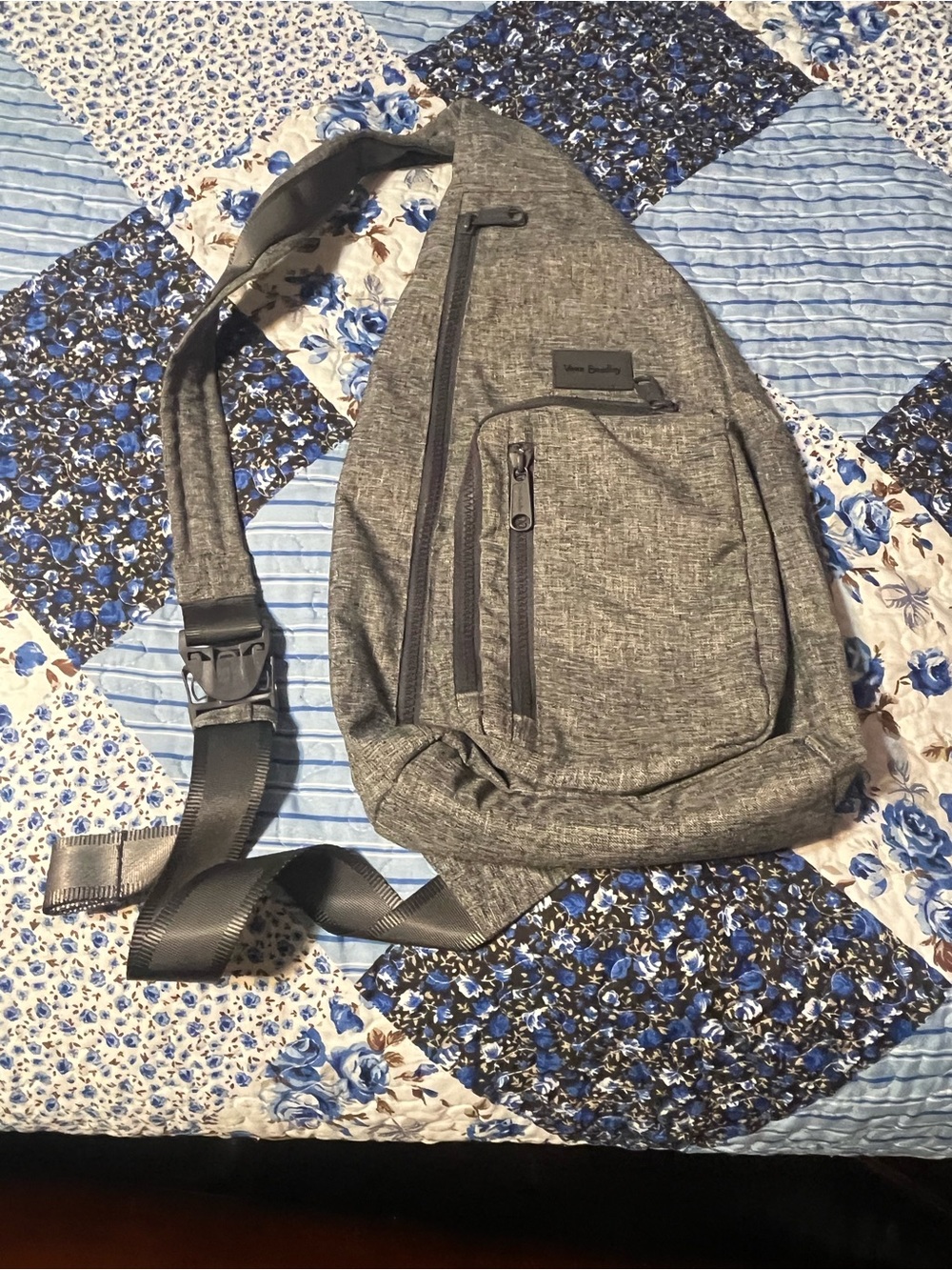 Vera Bradley Gray Women’s Sling Bag